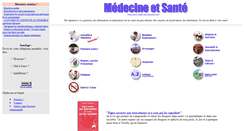 Desktop Screenshot of lexique.medecine-et-sante.com